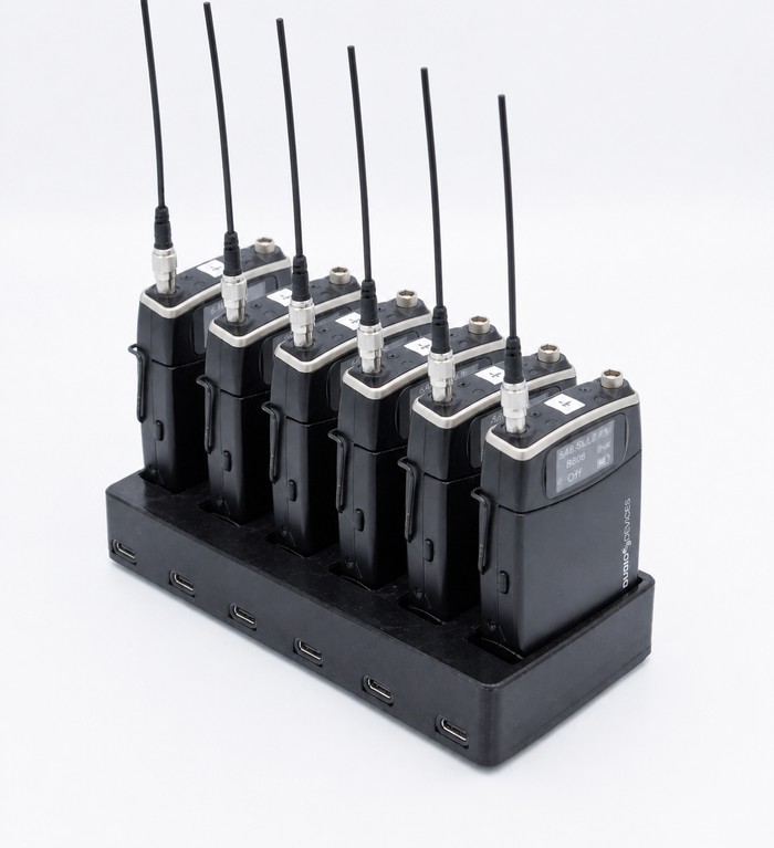 Sound Devices Astral A20 TX (6 Bay) Docking Station - 3D Film Parts