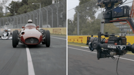 Formula One Tracking Car